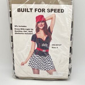 New Built for Speed Sexy Costume - Size S